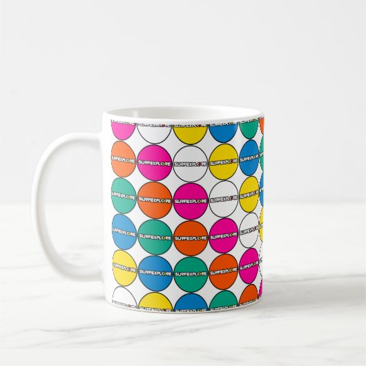 surfEXPLORE Logo Koffiemok (Links)