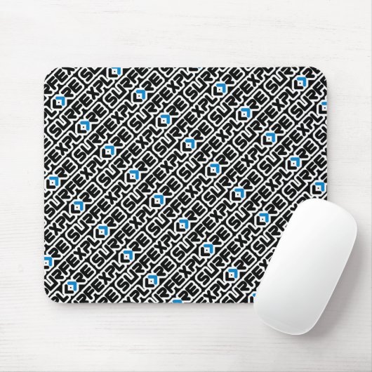 surfEXPLORE Logo Muismat (Met muis)