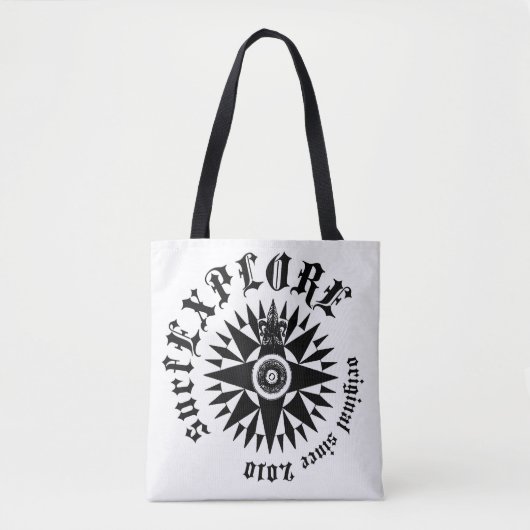 surfEXPLORE Logo Schoudertas Tote Bag (Voorkant)