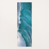 Surfgolf (met gepersonaliseerde naam) Yoga Mat (Achterkant)