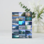 Surfgolfmontage Briefkaart (Staand voorkant)