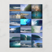 Surfgolfmontage Briefkaart (Voorkant)