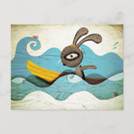 Surfgolven Briefkaart