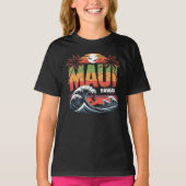 Surfheks op Broom Maui Hawaii Halloween T-shirt (Voorkant)
