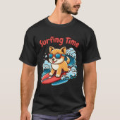 Surfhond grappige vriend t-shirt (Voorkant)