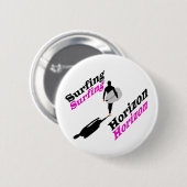 Surfhorizon T-Shirt Ronde Button 5,7 Cm (Voorkant /achterkant)
