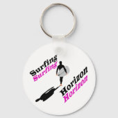 Surfhorizon T-Shirt Sleutelhanger (Voorkant)