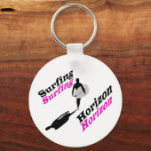 Surfhorizon T-Shirt Sleutelhanger (Voorkant)
