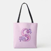 Surfienaam en betekenis monogram zak tote bag (Achterkant)