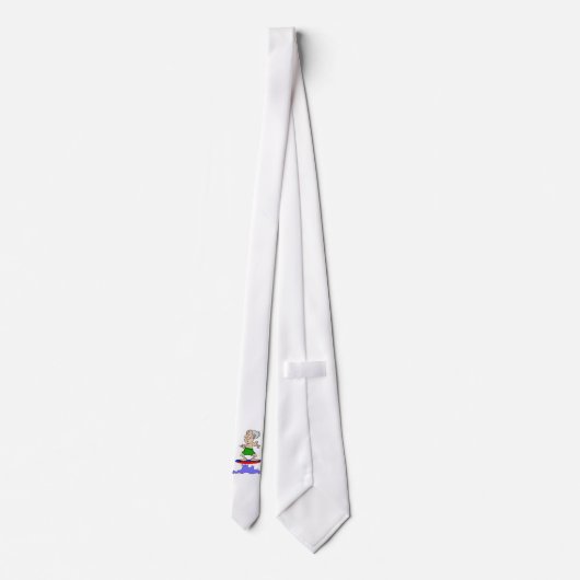 Surfin Grandpa Stropdas (Achterkant)