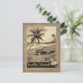 Surfin' Hawaii Briefkaart (Staand voorkant)