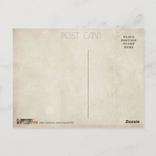 Surfin' Hawaii Briefkaart (Achterkant)