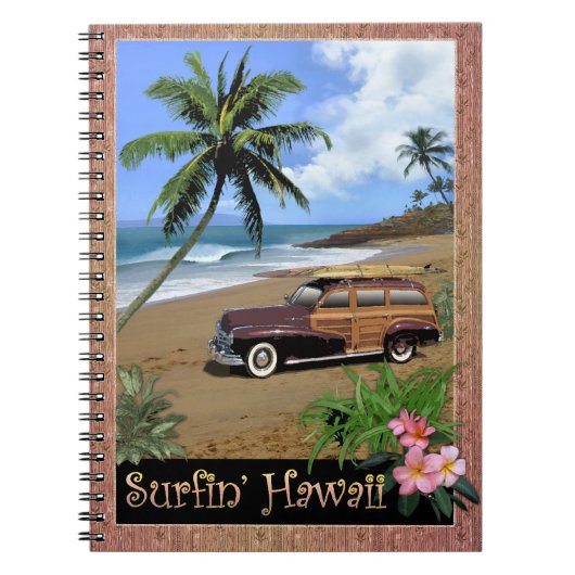 Surfin' Hawaii Notitieboek (Voorkant)