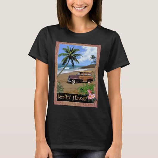 Surfin' Hawaii T-shirt (Voorkant)