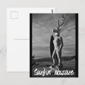 Surfin Nazare Briefkaart (Voorkant / Achterkant)