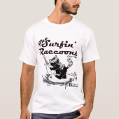 Surfin' Raccoons Band Shirt (Voorkant)
