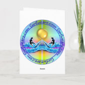 Surfin' Safari Christmas Kaart (Achterkant)