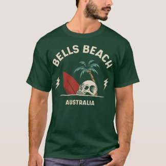 Surfing Bells Beach Australië Retro Surven S T-shirt