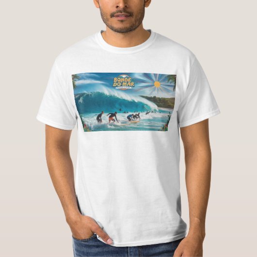 Surfing Bonde do Mar T-shirt (Voorkant)