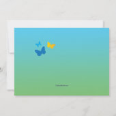 Surfing Buggy Invitation Kaart (Achterkant)