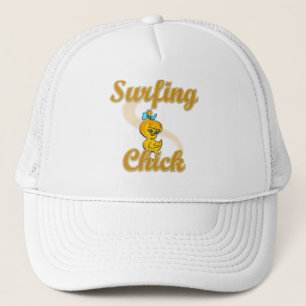 Surfing Chick Trucker Pet