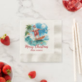 Surfing Christmas in Hawaii with Santa Claus  Servet (Insitu)