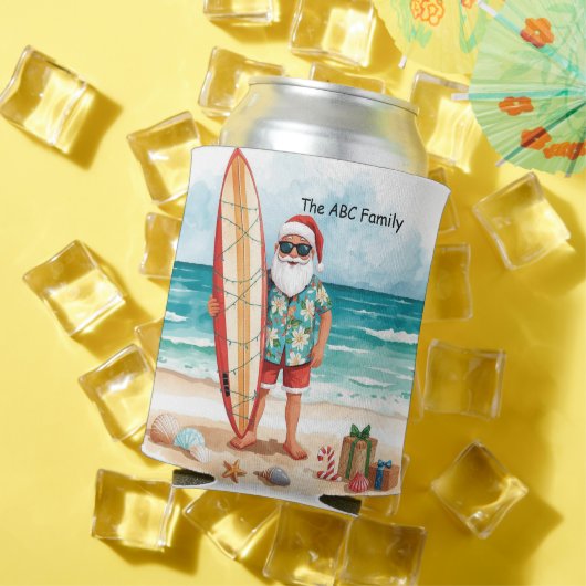 Surfing Christmas in July with SANTA CLAUS   Blikjeskoeler (Insitu Zomer)