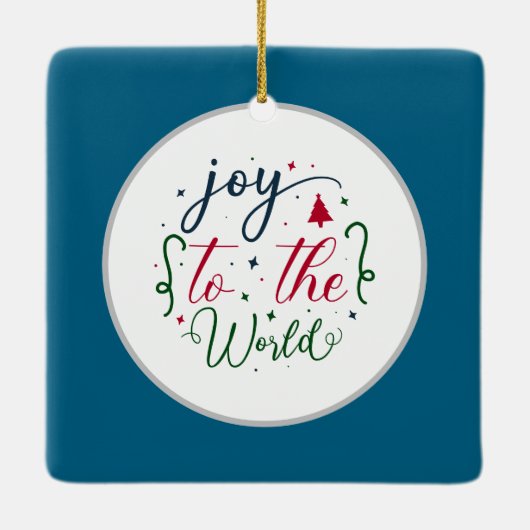 Surfing Christmas with Santa Claus surfer  Ceramic Keramisch Ornament (Achterkant)