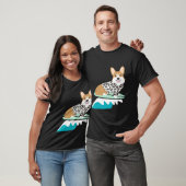 Surfing Corgi Essential T-shirt (Unisex)