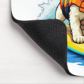 Surfing Dog Muismat (Hoek)