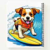 Surfing Dog Notitieboek (Achterkant)