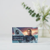 Surfing Female Instructor  Visitekaartje (Staand voorkant)