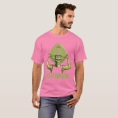Surfing Halloween Frankenstein T-shirt (Voorkant volledig)