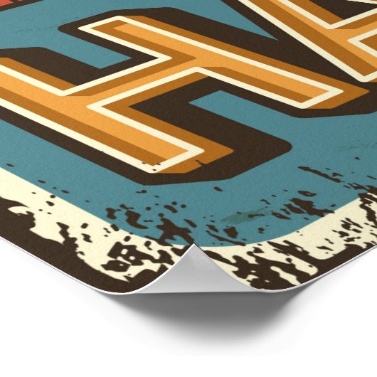 Surfing Hawaii Poster (Hoek)