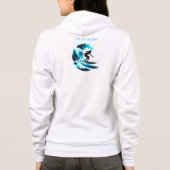 surfing hoodie (Achterkant)
