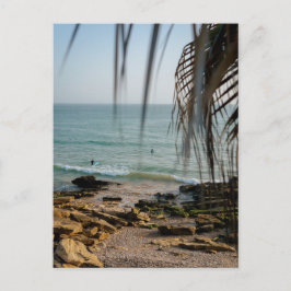 Surfing in Taghazout Morocco Briefkaart