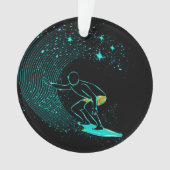 Surfing Medal Ornament tweede versie (voorkant)
