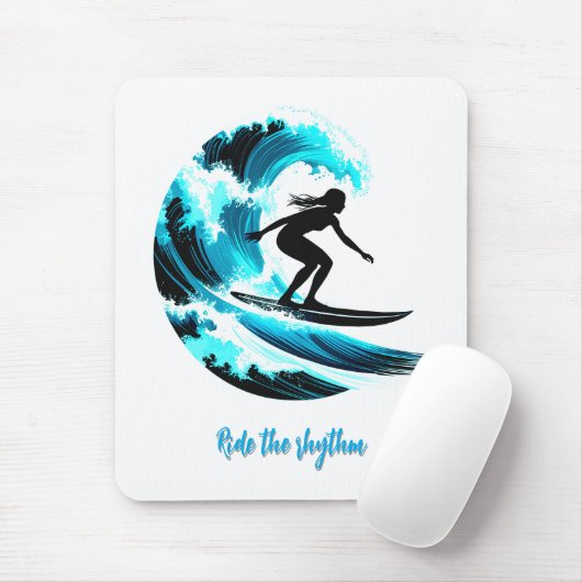 surfing muismat (Met muis)