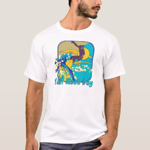 Surfing op Half Moon Bay T-shirt