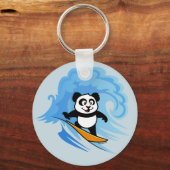 Surfing Panda Sleutelhanger (Voorkant)
