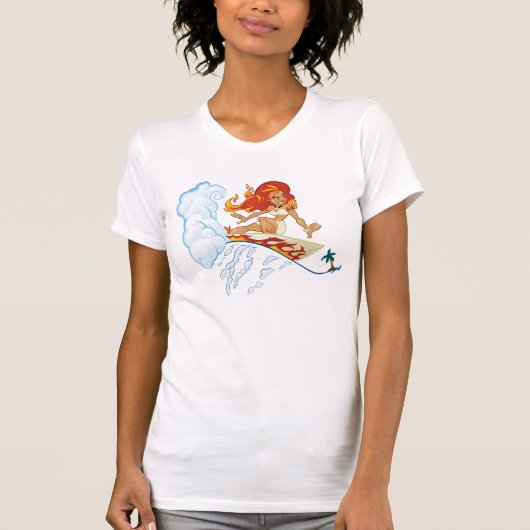 Surfing Pele T-shirt (Voorkant)