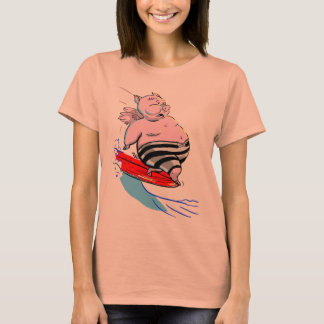 sUrFiNg PiG T-shirt