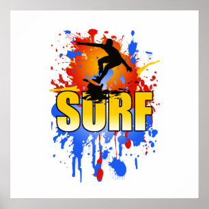 surfing poster