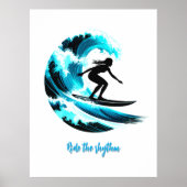 surfing poster (Voorkant)