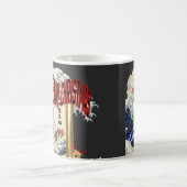 Surfing Santa Inspired by Hokusai Koffiemok (Center)