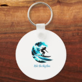 surfing sleutelhanger (Achterkant)