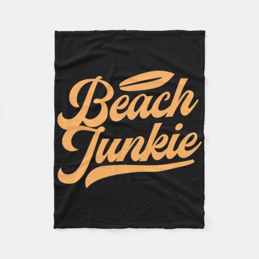 Surfing Surfer Surfboard Beach Junkie Surf Summer  Fleece Deken (Voorkant)
