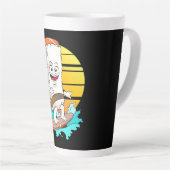 Surfing Sushi Latte Mok (Rechterhoek)