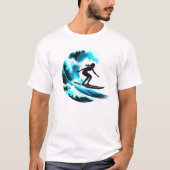 surfing t-shirt (Voorkant)