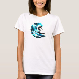 surfing t-shirt